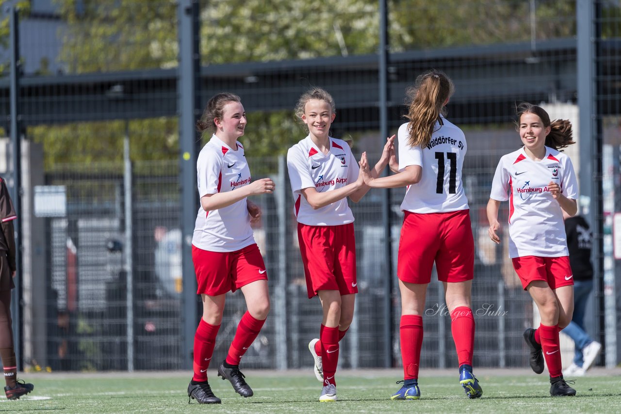 Bild 112 - wBJ St. Pauli - Walddoerfer : Ergebnis: 1:11